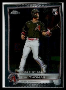 2022 Topps Chrome Update #USC122 Alek Thomas NM - Imagen 1 de 2