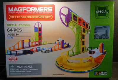 Magformers Sky Track Adventure Set, 64 Teile, Special, im Originalkarton - Bild 1 von 4