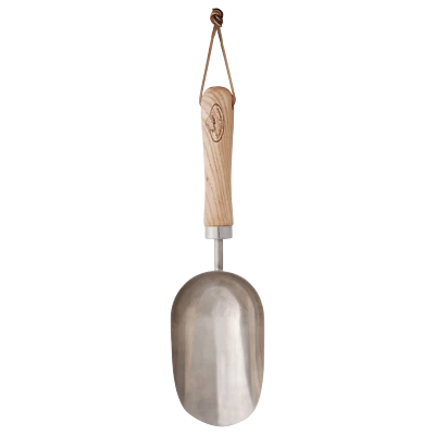 Degawo Kompostschaufel Vanga per Fiori Paletta da Giardino Frassino Acciaio Inox - Bild 1 von 3