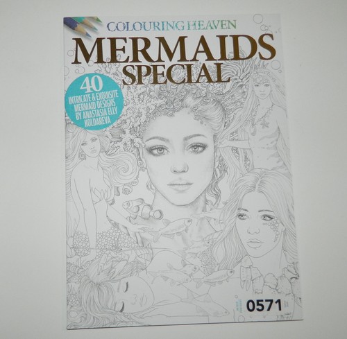 Colouring Heaven MERMAIDS SPECIAL Coloring Book Anastasia Elly