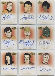 STAR TREK COMPLETE ANIMATED ADVENTURES AUTOGRAPH TRADING CARDS - Multi Listing - Picture 1 of 23