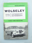 Wolseley 15/60 And 16/60 Manual