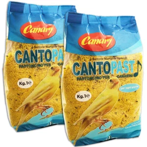 Canary Cantopast 2kg – Pastone giallo morbido mangime canarini - Foto 1 di 1