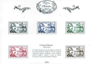 FRANCE 2016 STAMP ON STAMP PROOF SHEET STAMPS ON STAMPS WAR SOLDIER -S12425-3 - Picture 1 of 1