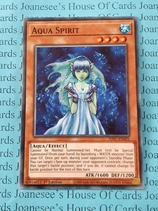 Tarjeta Aqua Spirit SDFC-EN021 Yu-Gi-Oh 1a edición - Imagen 1 de 3