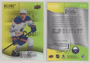 2021-22 Upper Deck Allure Rainbow Yellow Green Dylan Cozens #R-76