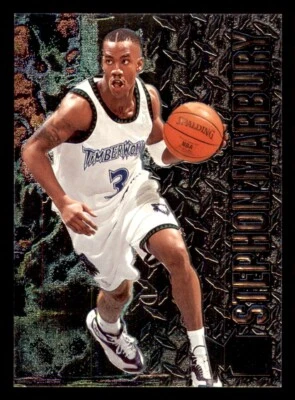 1996-97 Metal #189 Stephon Marbury Rookie RC Foto 1 de 2