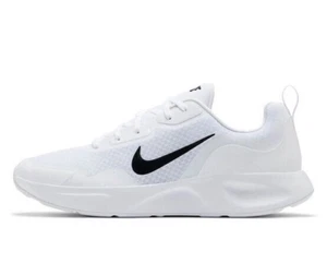 NUOVE scarpe da ginnastica Nike Wearallday da uomo UK 10 bianche vacanze estive £ 70 - Foto 1 di 9