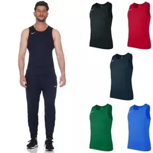 Nike Stock Muscle Tank Herren Running Top Oberteil Laufsport Funktionstop Single - Bild 1 von 12