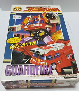 Sunguard Guardfire Transformer Robot Kit Model Korean Old Toy Kids Hobby Anime - Picture 1 of 3