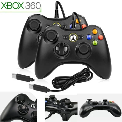 Wired Controller USB For PC Compatible With Xbox 360 / Windows 7 8 10 11 Gamepad - Image 1 of 4