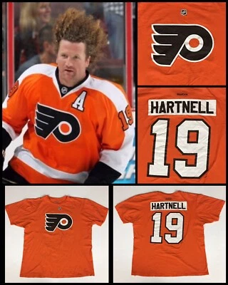 Camiseta para hombre Scott Hartnell #19 Philadelphia Flyers naranja estilo jersey - XL Foto 1 de 4