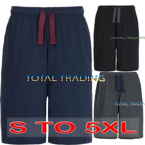 Mens Jersey soft Sleep Night Wear Pyjamas PJ Bottoms Lounge Shorts s m l xxxxl - Picture 1 of 40