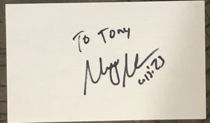 MAYA MOORE SIGNED 3X5 INDEX CARD 4X WNBA CHAMPION AUTO MINNESOTA LYNX AUTOGRAPH - Picture 1 of 1