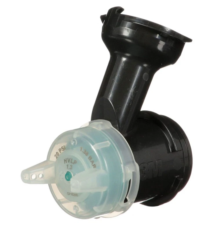 3M 26713 Green 1.3 mm Atomizing Head Refills for 26832 Gravity Spray Gun (5 ct) - Image 1 of 1