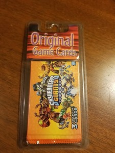 SKYLANDER GIANTS Cards UNOPENED 3 Pkgs 2007 ORIGINAL GAME CARDS Topps LEGENDS 