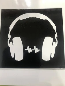 Head Phones , Car/Truck & Refrigerator Magnetic - Picture 1 of 1