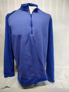 Pullover Adidas Golf Hombre Club Cuarto Cremallera 2 Tonos Azul Talla XL - Imagen 1 de 13