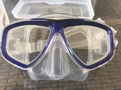 Máscara de buceo azul Dive Rite ES125 Foto 1 de 4