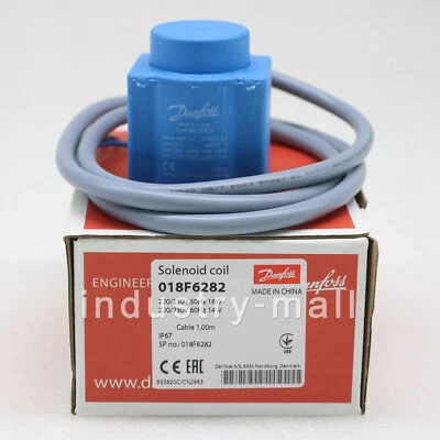 For Danfoss 018F6282 New solenoid coil Free Shipping - Image 1 of 4
