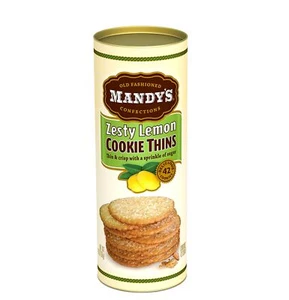 Cookie Thins, Zesty Lemon, 4.6 Ounce (Pack of 6) - Picture 1 of 5