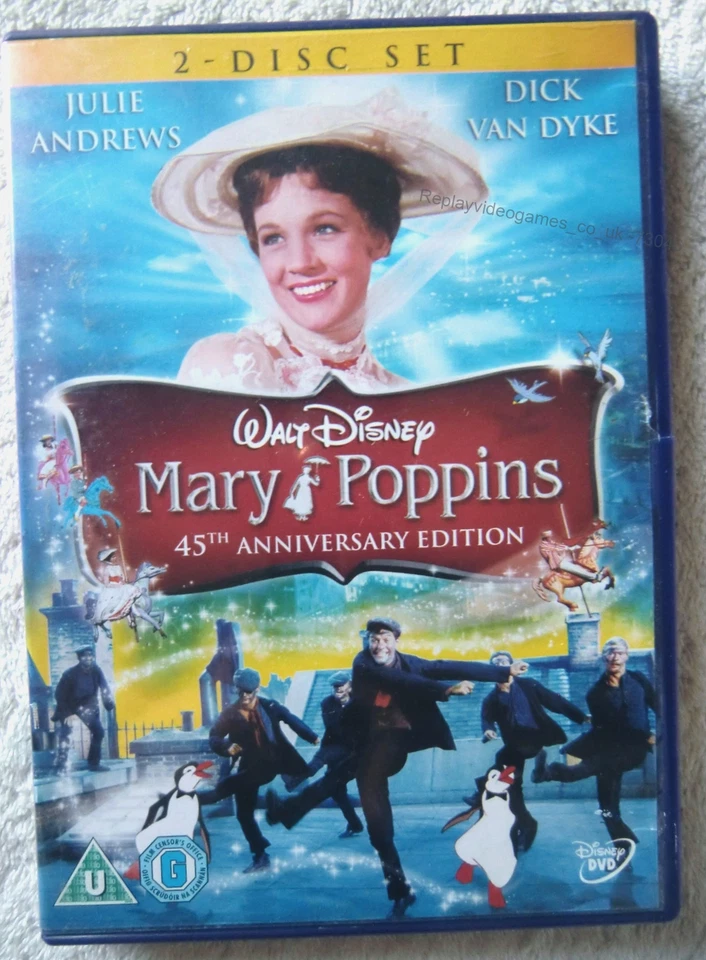 73046 DVD - Disney Mary Poppins    BUA0107001 - Image 1 of 1