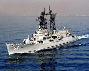 USS SOMERS 8X10 FOTO DDG-34 NAVY US USA LENKER ZERSTÖRER SCHIFF - Bild 1 von 1