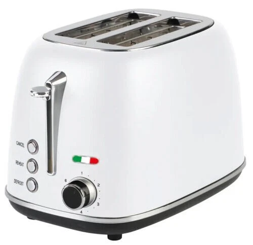 Vintage Electric 2 Slice Toaster Stainless Steel (WHITE) - image 1 of 1