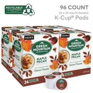 Green Mountain Coffee, Maple Pecan, Single-Serve Keurig K-Cup, Light Roast 96 CT - Picture 1 of 4