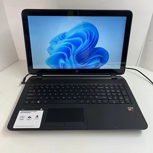HP 15 RTL8188EE 15.6" AMD A8-6410 16GB Ram 500GB SSD Win 11 Pro - Afbeelding 1 van 12