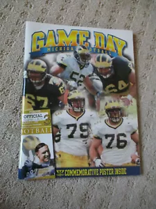 1999 University of Michigan vs Purdue Football Programm Tom Brady vs Drew Brees - Bild 1 von 2