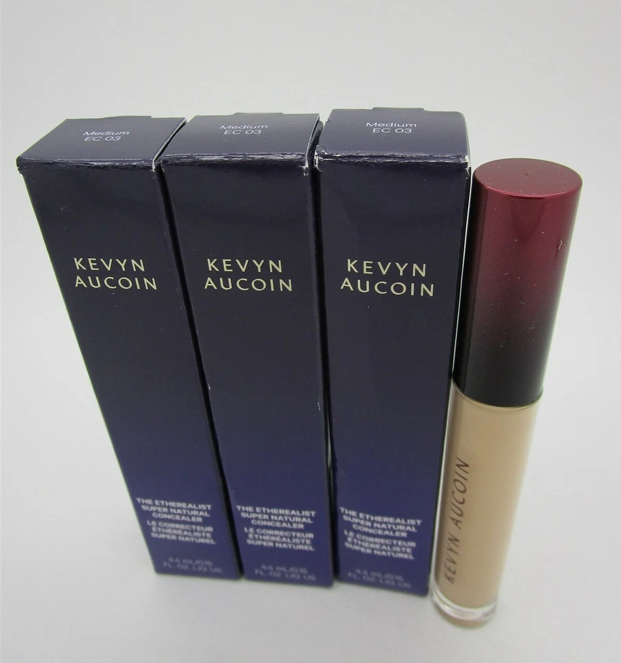 KEVYN AUCOIN The Etherealist Super Natural Concealer MEDIUM EC 03 - Lot of 3 - Image 1 of 1