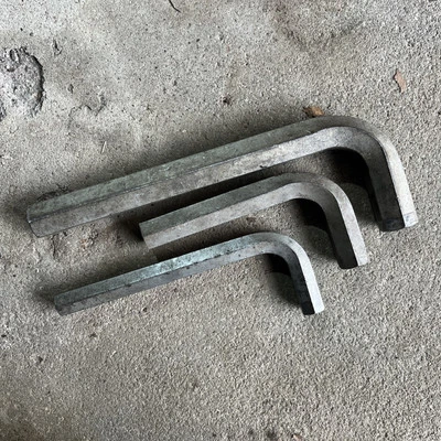 Snap-On Tools USA Large 1/2" 5/8” and 3/4” Hex Key / Allen Wrench - 6" Long - Image 1 of 3