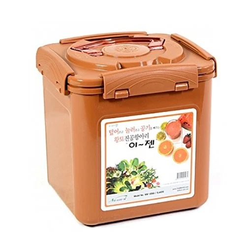 Premium Kimchi Sauerkraut Fermentation and Storage Container With Inner Vacuum