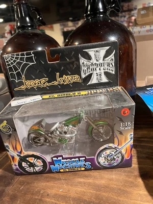 Muscle Machines El Diablo II Motorcycle West Coast Choppers Jesse James 1:18 - Image 1 of 3