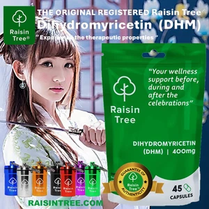 Raisin Tree - Dihydromyricetin (DHM) - 45 High Strength X 400mg Vegan Capsules - Picture 1 of 36