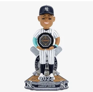 Aaron Judge 2024 AL MVP 8 Inch Bobblehead NY YANKEES NIB FOCO - Picture 1 of 6