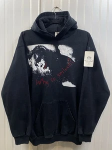 Sudadera con capucha vintage Y2K The Dark Knight Movie Joker para hombre mediana negra Heath Ledger - Imagen 1 de 5