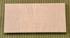 Curly Tiger Soft Maple Lumber 15-3/4" x 7-5/8" x 1-1/16" - Bild 1 von 2