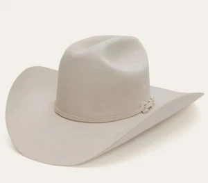 Stetson 6X Skyline Silverbelly Felt Cowboy Hat-MADE IN USA. - Picture 1 of 6