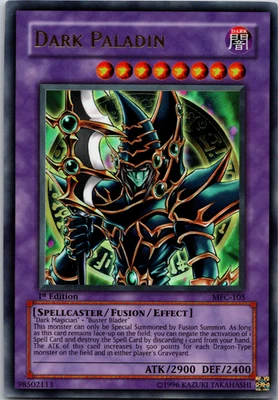 Dark Paladin MFC-105 1st Edition Original Artwork - Image 1 of 4