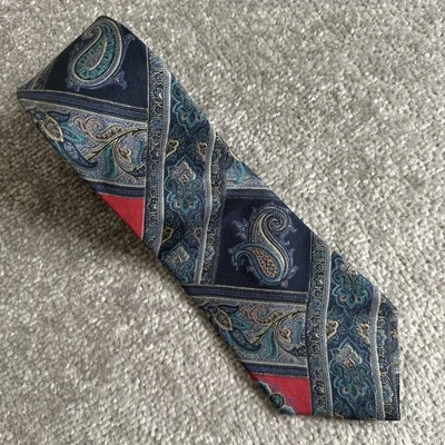 Christian Dior 100% Silk Made in Italy Floral Multicolor Men’s Tie - Image 1 of 4