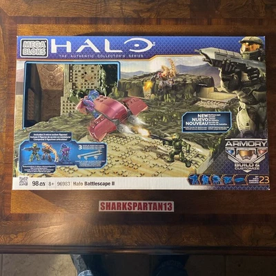 Halo Mega Bloks Halo Battlescape II 96983 98 Pcs Armory Build Factory Sealed - Image 1 of 4