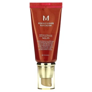 M Perfect Cover B.B Cream, SPF 42 PA+++, No. 25 Warm Beige, 1.7 oz (50 ml) - Picture 1 of 4