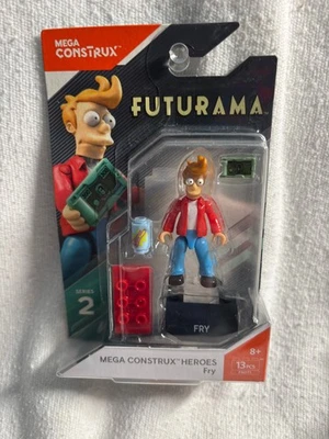 MEGA CONSTRUX FUTURAMA FRY NEW IN BOX SEALED - Image 1 of 2