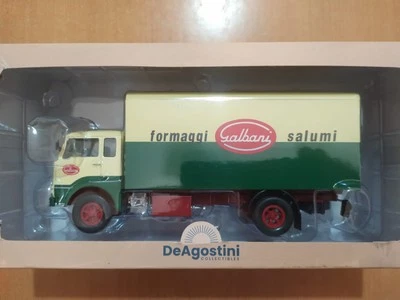 1/43 CAMION DE AGOSTINI TRUCK FIAT 643N GALBANI 1963 uscita n.3 + fascicolo - Immagine 1 di 4
