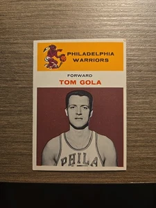 1961 Fleer #14 Tom Gola VG CREASES  - Picture 1 of 2