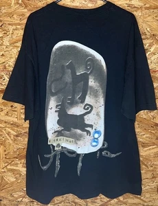 Vintage Utopia Egypt Concert Travis Scott Tee Shirt Men XXL Black Music Cactus - Picture 1 of 4