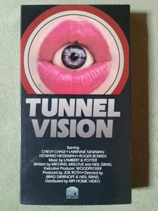 TUNNEL VISION VHS TESTED HTF OOP MPI HOME VIDEO CHEVY CHASE HOWARD HESSEMAN 1978 - Picture 1 of 10