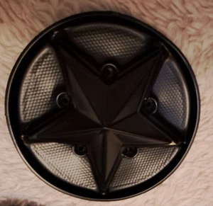 KMC Rockstar - Wheel Star SKINS - BLACK- 5 pieces - 5.5" diameter - Picture 1 of 3